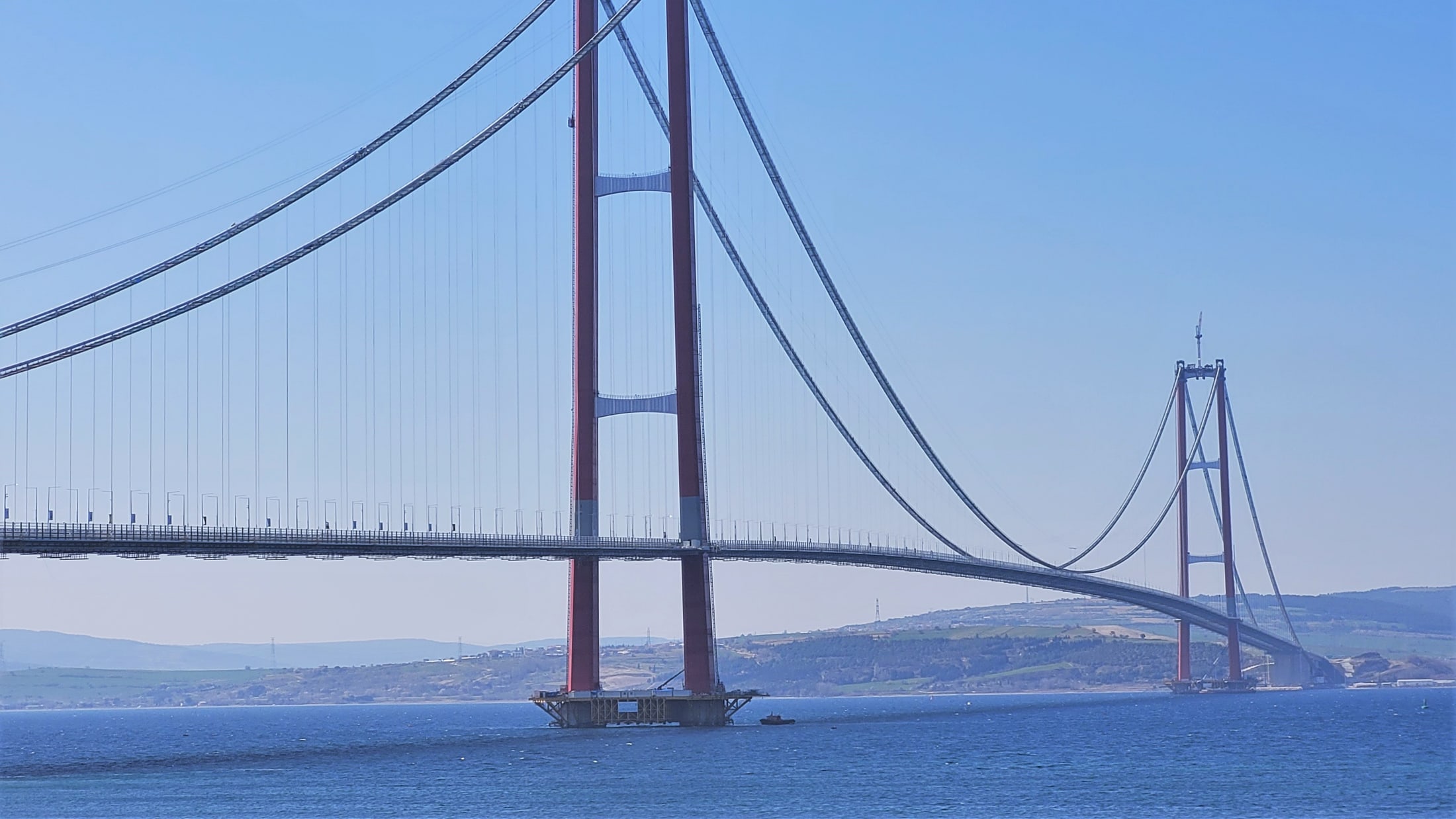 1915 Çanakkale Bridge, Dardanelles