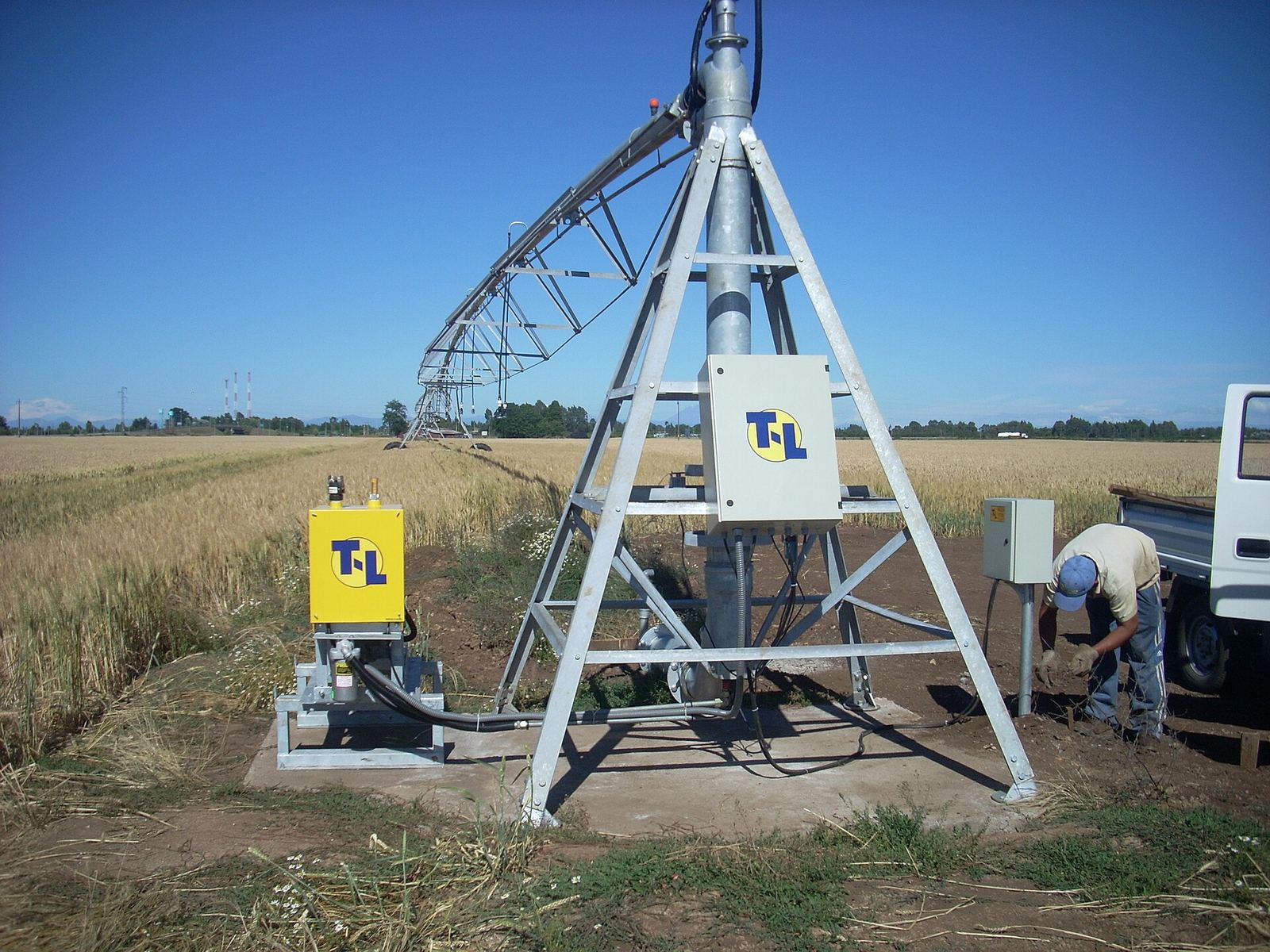 Series production of an irrigation controller