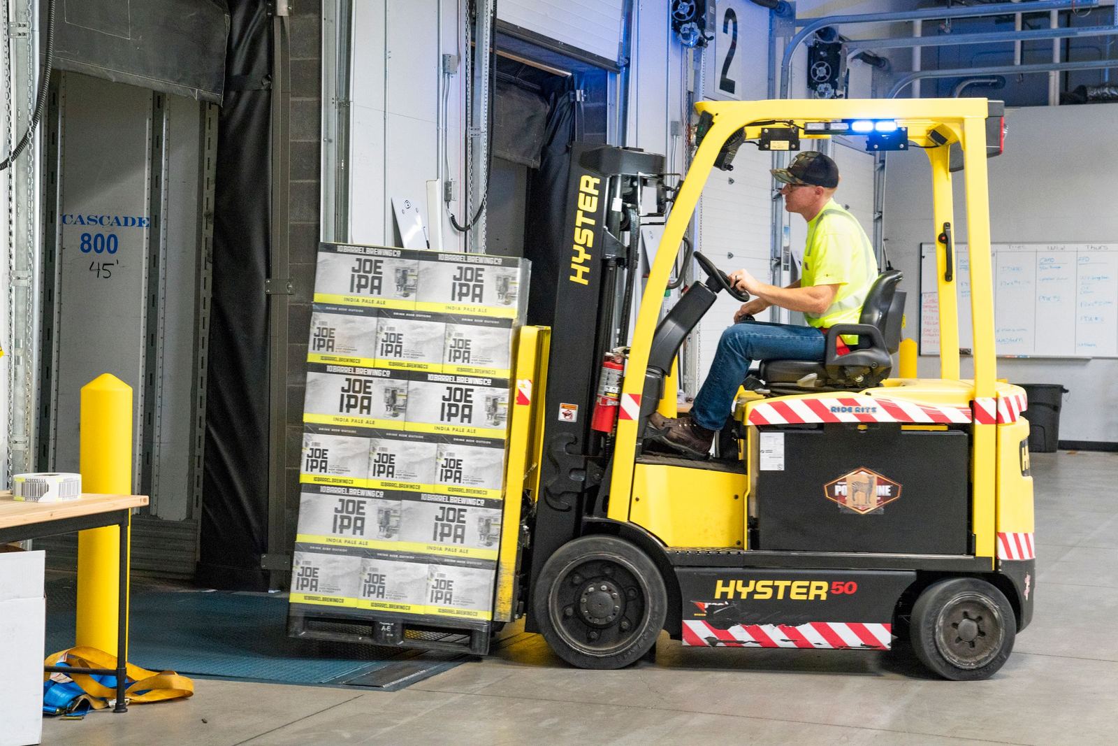 Stock bridge inventory held during a production transfer